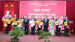 Huế bổ nhiệm loạt lãnh đạo Sở mới sau sáp nhập, tinh gọn