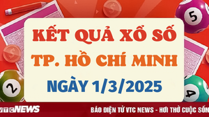 Trực tiếp kết quả xổ số TP.HCM hôm nay 1/3/2025 - XSHCM 1/3