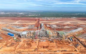 Ngắm nhà ga sân bay Long Thành khoác lên mình diện mạo mới