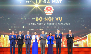 Ra mắt Bộ Nội vụ mới, bổ nhiệm loạt lãnh đạo đơn vị
