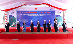 Triển khai thi công công trình đường dây 500KV Lào Cai – Vĩnh Yên đoạn Yên Bái