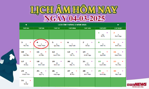 Lịch âm 4/3 - Âm lịch hôm nay 4/3 chính xác nhất - lịch vạn niên 4/3/2025