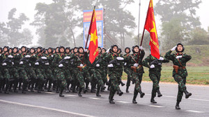 Ấn tượng buổi hợp luyện diễu binh, diễu hành kỷ niệm 50 năm Giải phóng miền Nam