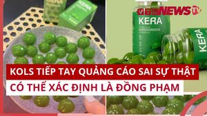 KOLs tiếp tay quảng cáo sai sự thật có thể xác định là đồng phạm