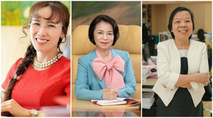 Khối tài sản của 10 'bóng hồng' giàu nhất sàn chứng khoán Việt