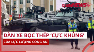 Chiêm ngưỡng dàn xe bọc thép, chống bạo loạn của Bộ Công an