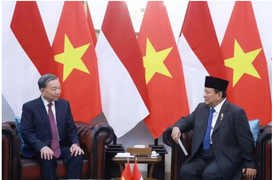 Hội đàm cấp cao giữa Tổng Bí thư Tô Lâm và Tổng thống Indonesia Prabowo Subianto