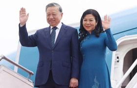 Tổng Bí thư Tô Lâm tới Sân bay quốc tế Changi, bắt đầu thăm chính thức Singapore