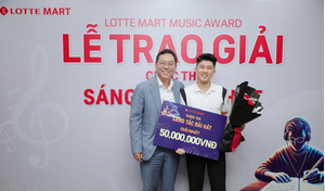 Trao giải Cuộc thi sáng tác bài hát về LOTTE Mart 2024