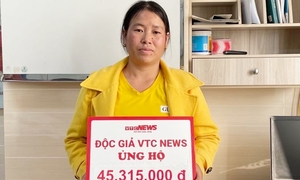 Bạn đọc Báo điện tử VTC News giúp đỡ 7 hoàn cảnh khó khăn hơn 161 triệu đồng