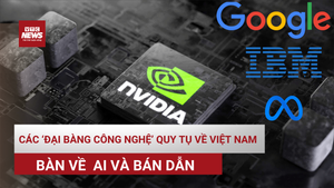 Các 'đại bàng công nghệ' quy tụ về Việt Nam bàn về bán dẫn và AI