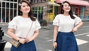 6 kiểu trang phục hợp với phụ nữ vừa thấp vừa béo