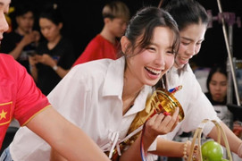 'Đứa con tinh thần' kẹo rau Kera chỉ là câu nói vui của hoa hậu Thùy Tiên