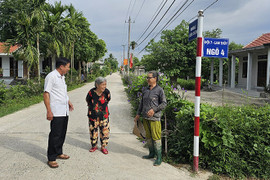 Sau sáp nhập xã: Đặt tên đường, đánh số nhà để làng quê tiệm cận đô thị hóa