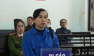 Bịa chuyện mua thức ăn cho thầy chùa để lừa đảo, 'nữ quái' lĩnh án
