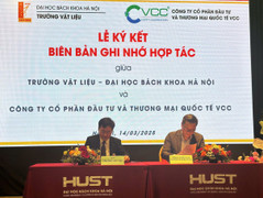 VCC hợp tác trường Vật liệu: Phát triển chất kết dính, an toàn môi trường