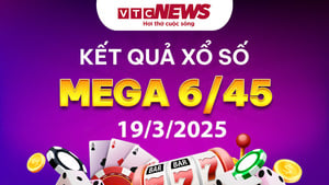 Vietlott 19/3 - Kết quả xổ số Vietlott hôm nay 19/3/2025 - Xổ số Mega 6/45