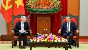 Tổng Bí thư đề nghị doanh nghiệp Hoa Kỳ tăng cường, mở rộng đầu tư tại Việt Nam