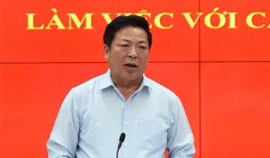 Bộ trưởng Trần Hồng Minh: Các tỉnh cần gỡ vướng mắc để tăng trưởng hai con số