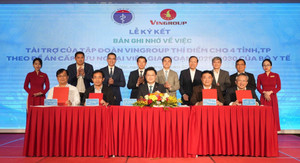 Vingroup tài trợ 1.000 tỷ đồng cho Đề án Cấp cứu Ngoại viện cấp quốc gia