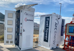 Máy sản xuất khí hydro di động đầu tiên cung cấp 500 kg nhiên liệu/ngày