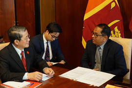 Phó Chủ tịch Quốc hội Nguyễn Đức Hải hội kiến Chủ tịch Quốc hội Sri Lanka