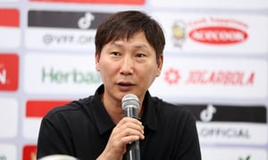 Tuyển Việt Nam thắng 5-0, HLV Kim Sang-sik vẫn tiếc một điều