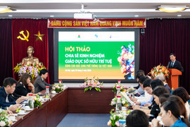 Gần 90% học sinh Việt Nam chưa từng tiếp cận giáo dục về sở hữu trí tuệ