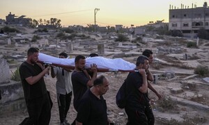 Hàng nghìn người Gaza biểu tình, đòi chấm dứt chiến tranh