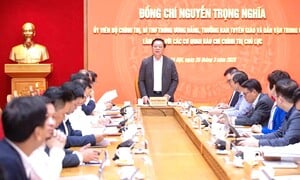 Ông Nguyễn Trọng Nghĩa đề nghị các cơ quan báo chí chủ lực quyết liệt tinh gọn