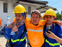 Động đất ở các nước Đông Nam Á, người dân hoảng loạn sơ tán