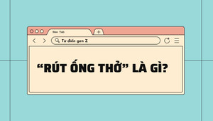 Giải mã từ điển gen Z: 'Rút ống thở' là gì?