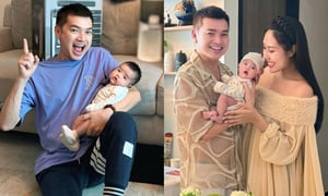 Cuộc sống làm bố bỉm sữa của nghệ sỹ Quang Minh ở tuổi 66