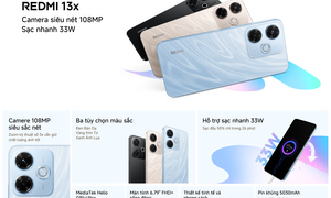 Ra mắt Redmi 13x: Camera 108MP, giá chỉ hơn 4 triệu đồng