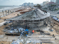 Thi công 'thần tốc', dự án chỉnh trang bãi biển đẹp nhất Vũng Tàu sắp về đích