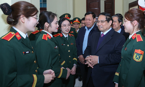Đề xuất tăng dần tiền lương đóng BHXH bắt buộc cho học viên quân đội và công an