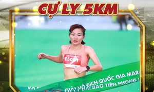 Nguyễn Thị Oanh 9 lần liên tiếp vô địch Tiền Phong Marathon