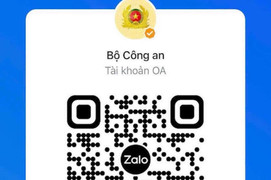 Bộ Công an triển khai trang thông tin trên Zalo