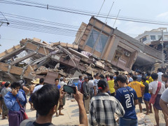 Nạn nhân thiệt mạng trong trận động đất ở Myanmar tăng lên 1.700 người