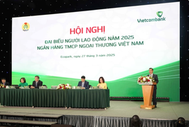 Vietcombank tổ chức thành công Hội nghị đại biểu Người lao động năm 2025