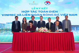 Vinmec và VFF hợp tác chiến lược nâng cao chất lượng y học thể thao