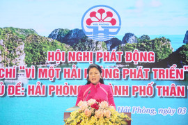 Giải Báo chí 'Thành phố thân thiện' của Hải Phòng tổng giá trị 160 triệu đồng