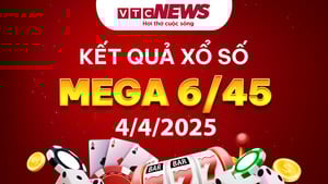 Vietlott 4/4 - Kết quả xổ số Vietlott hôm nay 4/4/2025 - Xổ số Mega 6/45