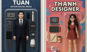 Trào lưu 'đóng vỉ chân dung' bằng ChatGPT gây sốt mạng