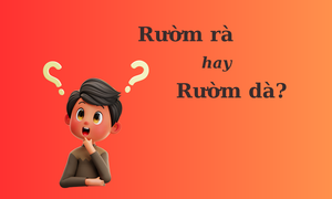 'Rườm rà' hay 'rườm dà' mới đúng chính tả?