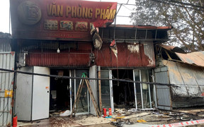 Cháy quán trà chanh ở Bắc Ninh, bé gái 2 tuổi tử vong thương tâm