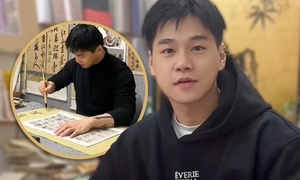 Con trai dạy thư pháp kiếm tiền, trả nợ 71 tỷ đồng thay cha mẹ