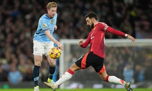 Trực tiếp bóng đá Man Utd 0-0 Man City: Phung phí cơ hội