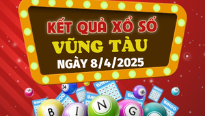 Kết quả xổ số Vũng Tàu hôm nay 8/4/2025 - XSVT 8/4