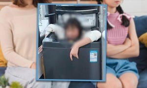 Giận mẹ, nữ sinh 12 tuổi chui vào máy giặt và mắc kẹt, đội cứu hộ phải ra tay